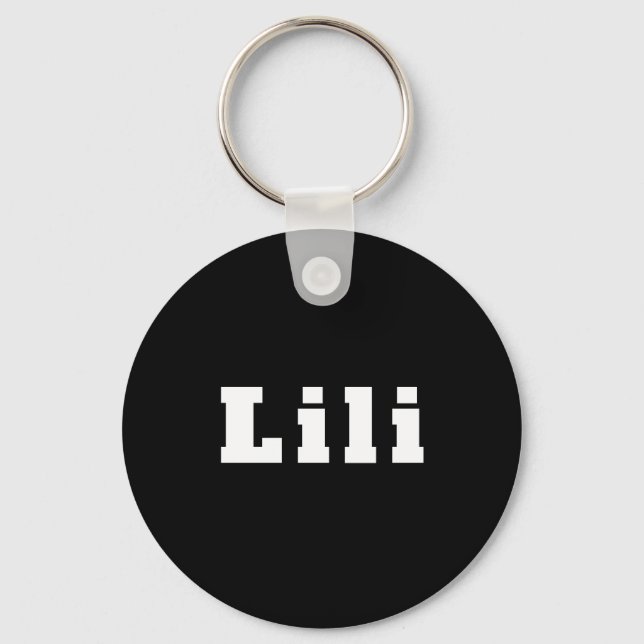 Lili Keychain (Front)