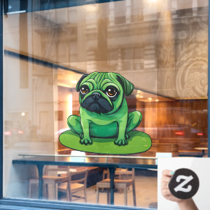 Lili Pug Window Cling