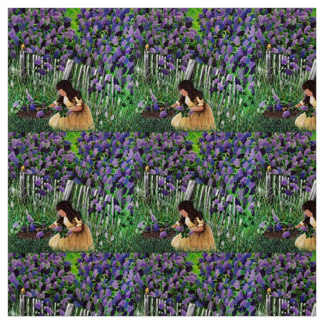 Lilians Lilacs Fabric (Swatch)