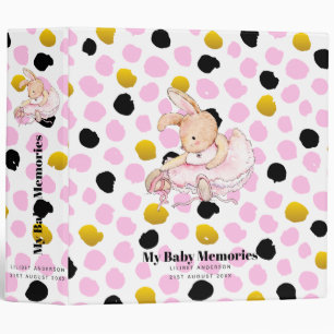 Lilibet Baby Memories Journal Princess Ballerina Binder