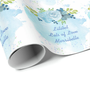 Lilibet Named Gift Wrap - various designs