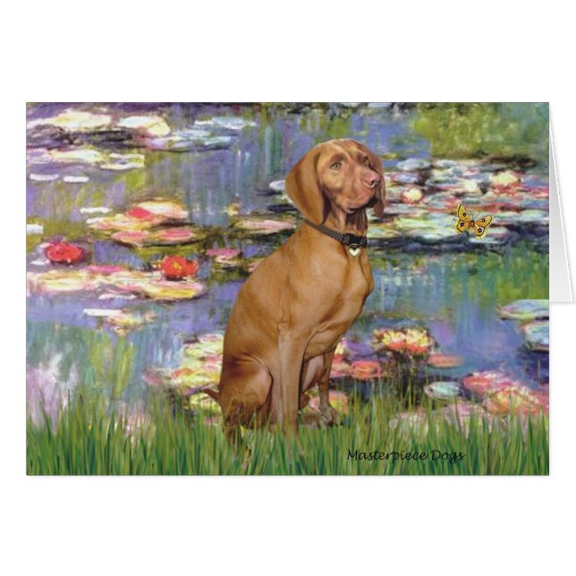 Lilies #2 - Vizsla 2 (Front Horizontal)