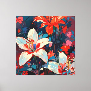 Lilies Canvas Print