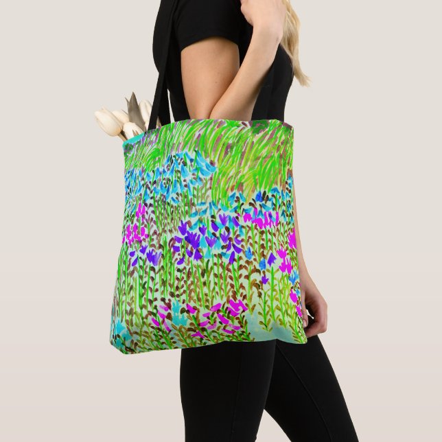 Lilies Everywhere Tote Bag (Close Up)