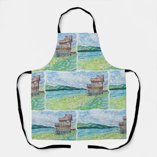 Lilies in Lake Apron