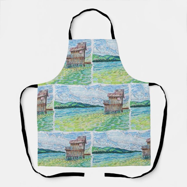 Lilies in Lake Apron (Front)