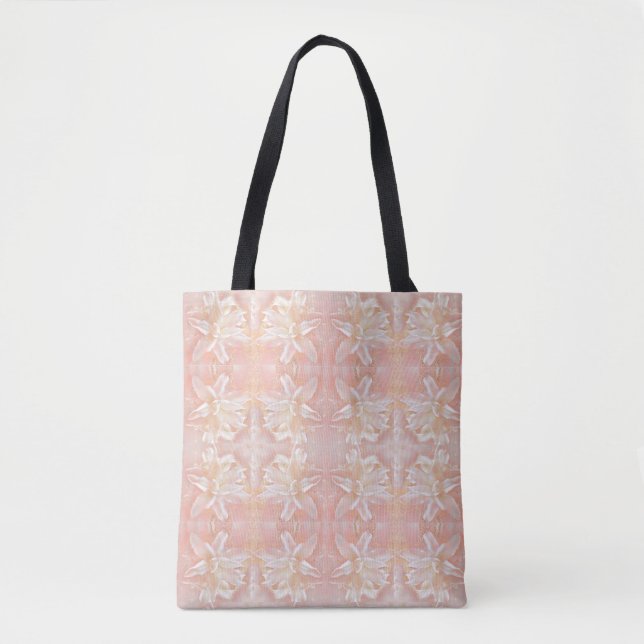 Lilies In Pink Fantasy Tote Bag (Front)