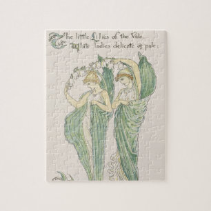 Lilies of the Vale, from Flora's Feast, 1901 (colo Jigsaw Puzzle