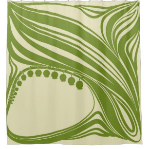 Lilies of the valley. Floral frame. Beautiful vint