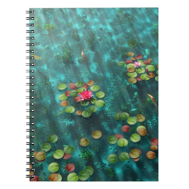 Lilies on the Water Notebook (Front)