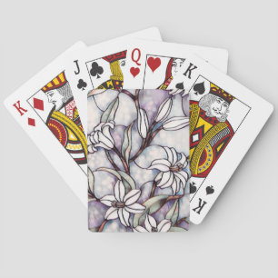 Lilies  playing cards