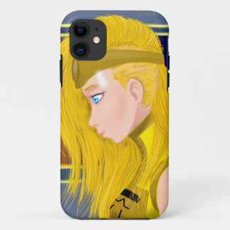 Lilin OC - Cyborg angel - Starset inspired art iPhone 11 Case