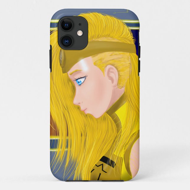 Lilin OC - Cyborg angel - Starset inspired art Case-Mate iPhone Case (Back)