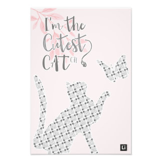 Lil'Inspirations #15 - I'm the cutest CATch Photo Print