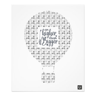 Lil'Inspirations #1 - Aim higher, dream bigger Photo Print
