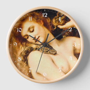 Lilith by John Collier Clock