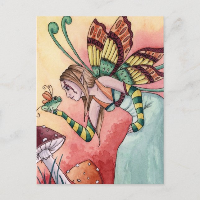 Lilith - Carte postale Fée de grenouille (Devant)