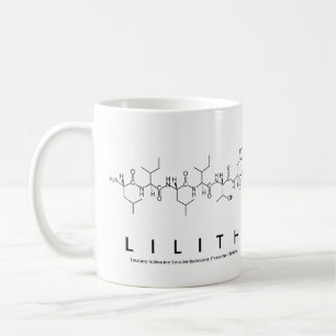 Lilith peptide name mug