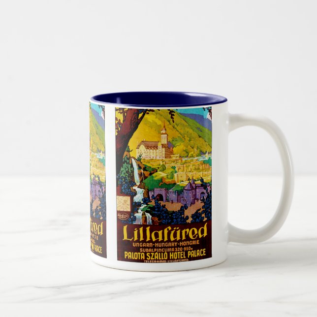 Lillafured Hungary Two-Tone Coffee Mug (Right)