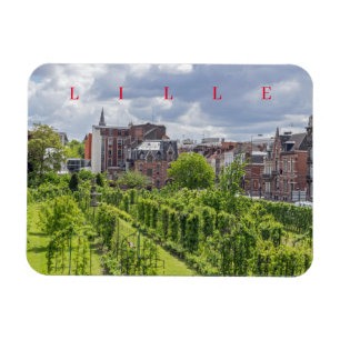 Lille Jardin d'arboriculture fruitière magnet