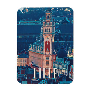 Lille Photo Vintage  Magnet