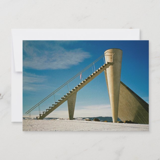 Lillehammer Norway card (Front)