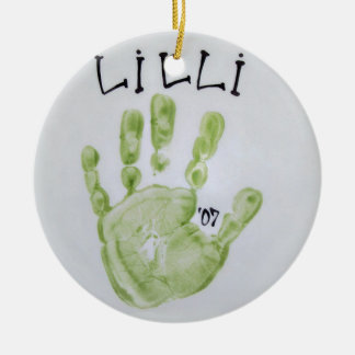 Lilli Hand Ceramic Ornament