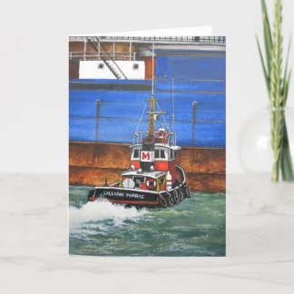 Lillian Marie boat, by Jim Ott Card