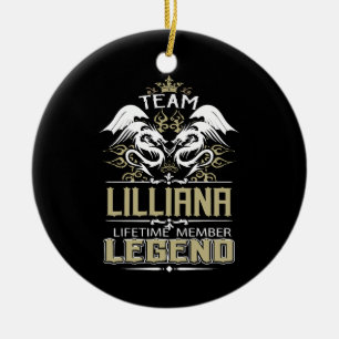 Lilliana Lilliana Dragon Lifetime Member Legend Ceramic Ornament