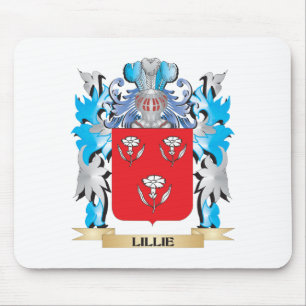 Lillie Coat of Arms - Family Crest Mouse Pad