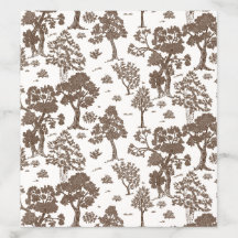 LILLIE Élégant Faire-part de mariage Brown floral