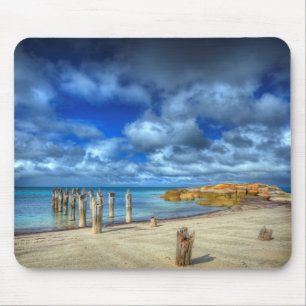 Lillies Beach Wybalena, Flinders Island Mouse Pad