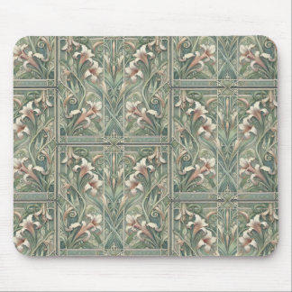 Lillies dream Art Nouveau  Mouse Pad