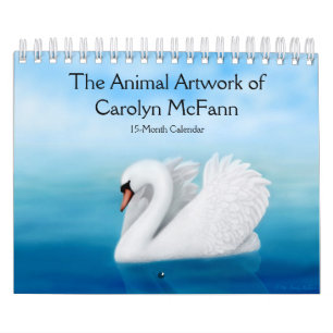 L'illustration animale du calendrier de Carolyn