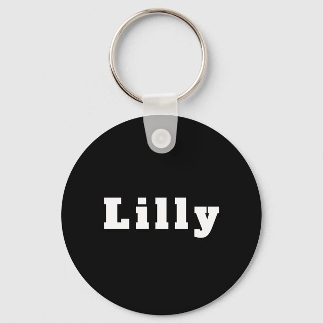 Lilly Keychain (Front)
