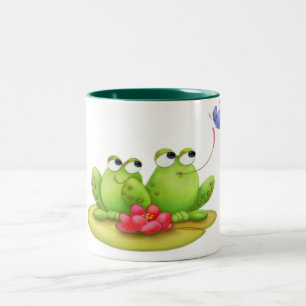 Lilly Pad Frogs Mug