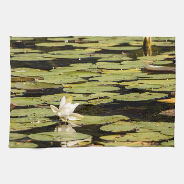 Lilly Pad Kitchen Towel (Horizontal)