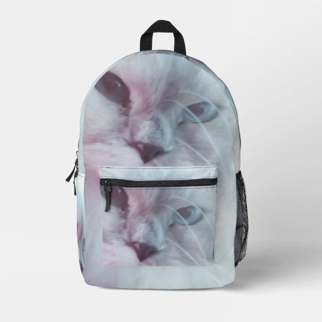 Lilly  printed backpack (Front)