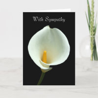 Lilly Sympathy Card