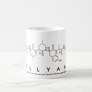 Lillyana peptide name mug