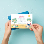 Lilo and Stitch Beach Birthday Invitation<br><div class="desc">Get ready for a tropical celebration with this Lilo & Stitch beach birthday invitation. Featuring a vibrant beach-themed design inspired by Disney’s Lilo & Stitch, this invitation sets the perfect tone for a fun and festive birthday party. Ideal for fans who love Stitch, Hawaiian vibes, and Disney magic, this invitation...</div>