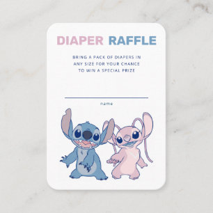 Lilo and Stitch   Diaper Raffle Insert Card