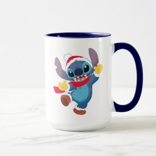Lilo and Stitch   Happy Holidays Dance Mug