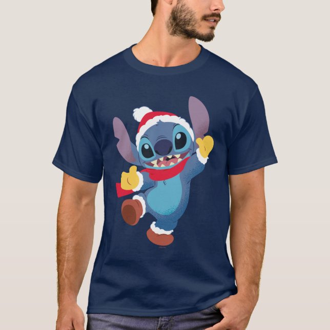 Lilo and Stitch | Happy Holidays Dance T-Shirt (Front)