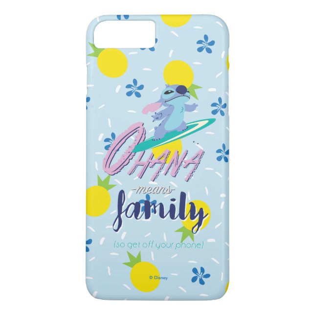 Lilo & Stich | Ohana Means Family Case-Mate iPhone Case (Back)