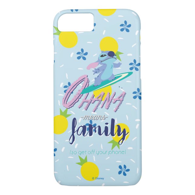 Lilo & Stich | Ohana Means Family Case-Mate iPhone Case (Back)