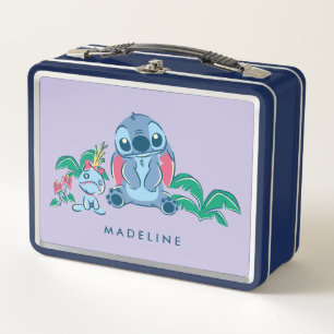 Lilo & Stich   Stitch & Scrump Metal Lunch Box
