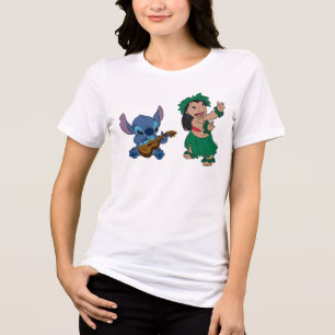 Lilo & Stitch - Adventure Awaits! Tri-Blend Shirt