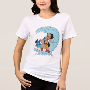 Lilo, Stitch and Nani Tri-Blend Shirt