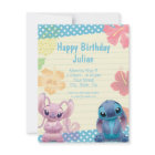 Lilo & Stitch Birthday Invitation